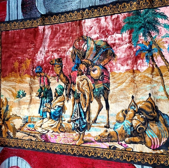 Other - Vintage Middle Eastern Large wall tapestry.